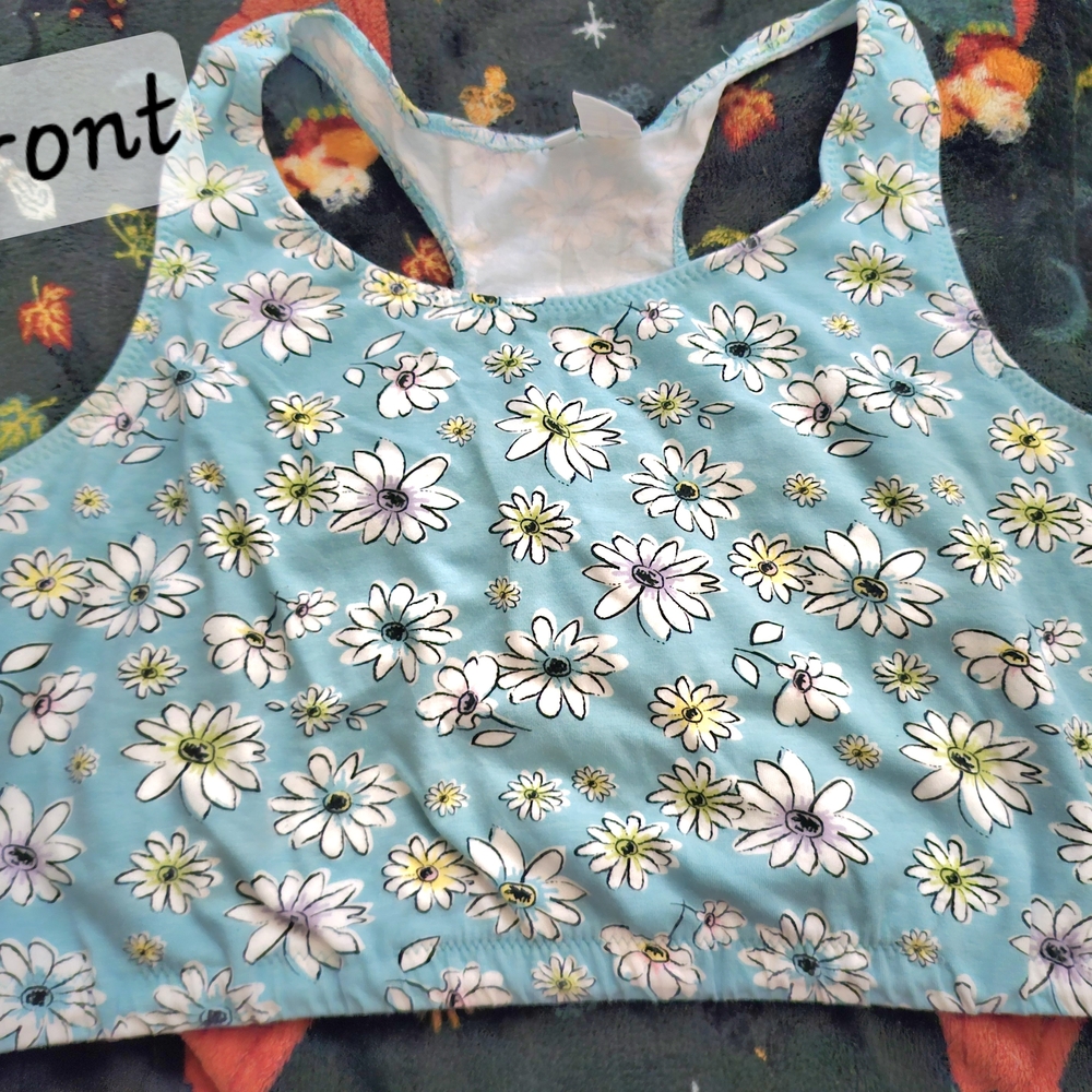Choices Blue Floral Top